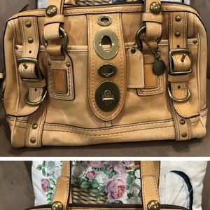 65th Anniversary Lily Coach leather handbag coach 1941